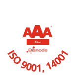 AAA MIN�S�T�S                                                                                                                                                         ISO 9001, 14001 A A A R Silver Bisnode